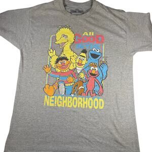sesame Street all good in the Neighbourhood graphic tee
